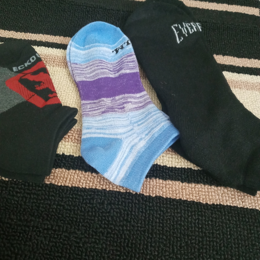 Women's Ankle Socks New,  Os 1-Ecko Unlimited/ 1- B.U.M. B.U. M 1- Everlast